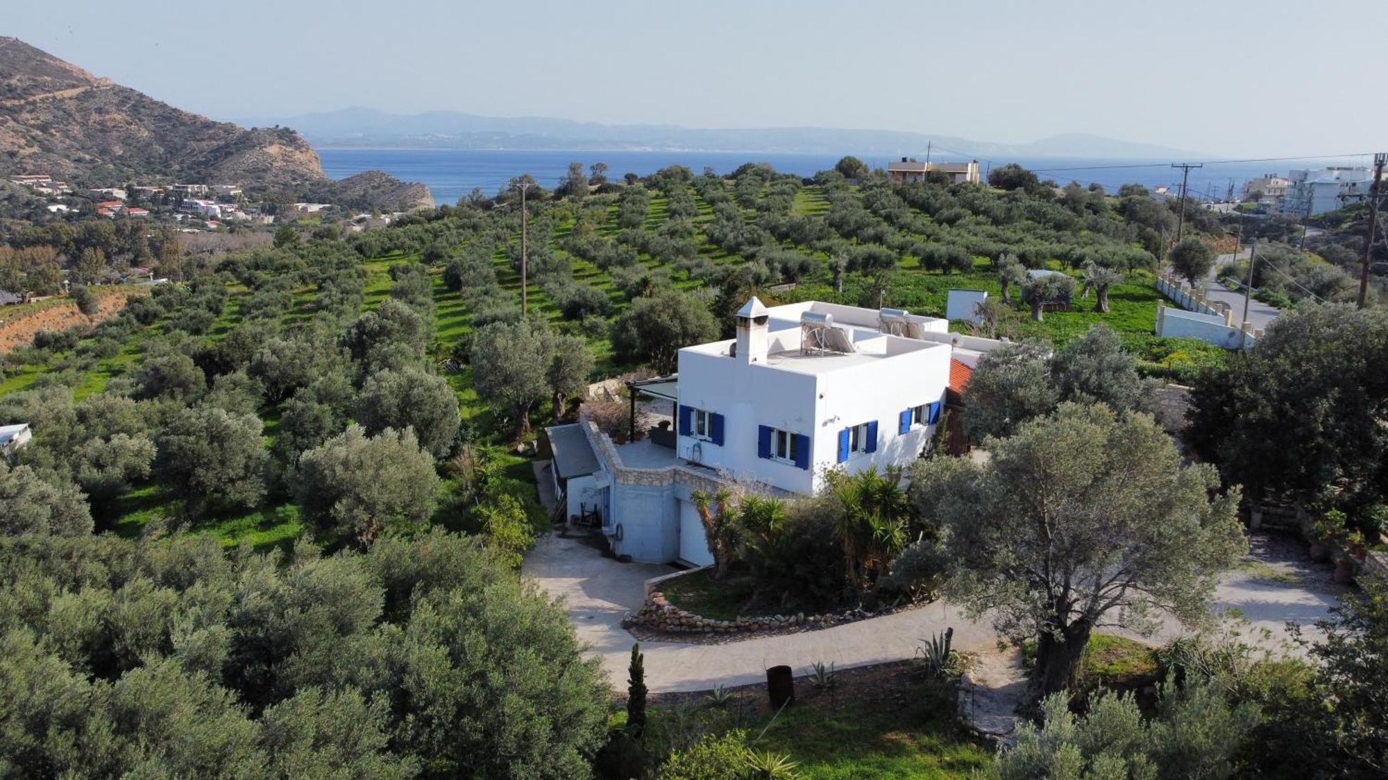 Villa Francesca Agia Galini Eksteriør bilde